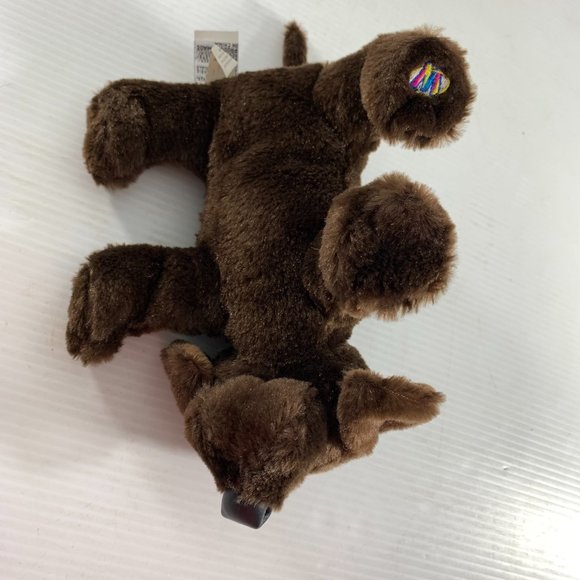 Ganz Webkinz Chocolate Lab Plush Dog Puppy No Code - Picture 3 of 7